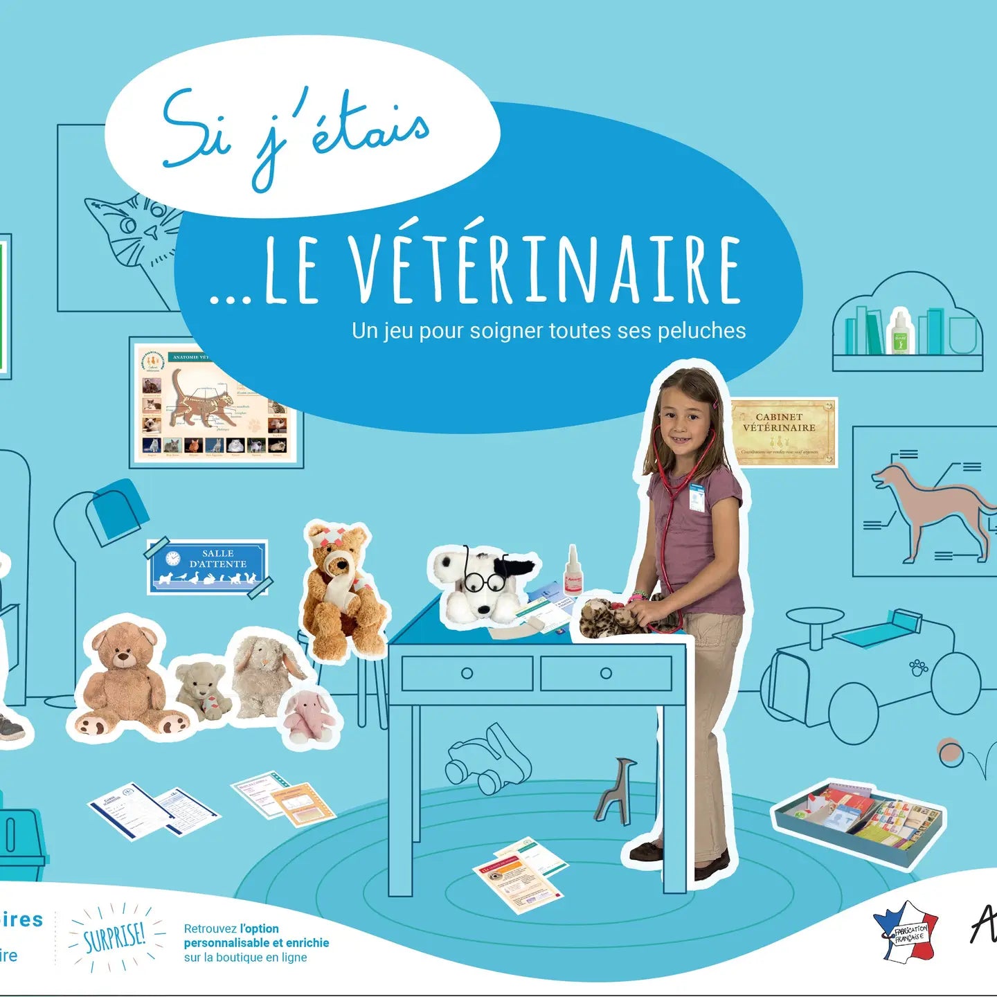 "Si j'étais vétérinaire" jeu d'imitation