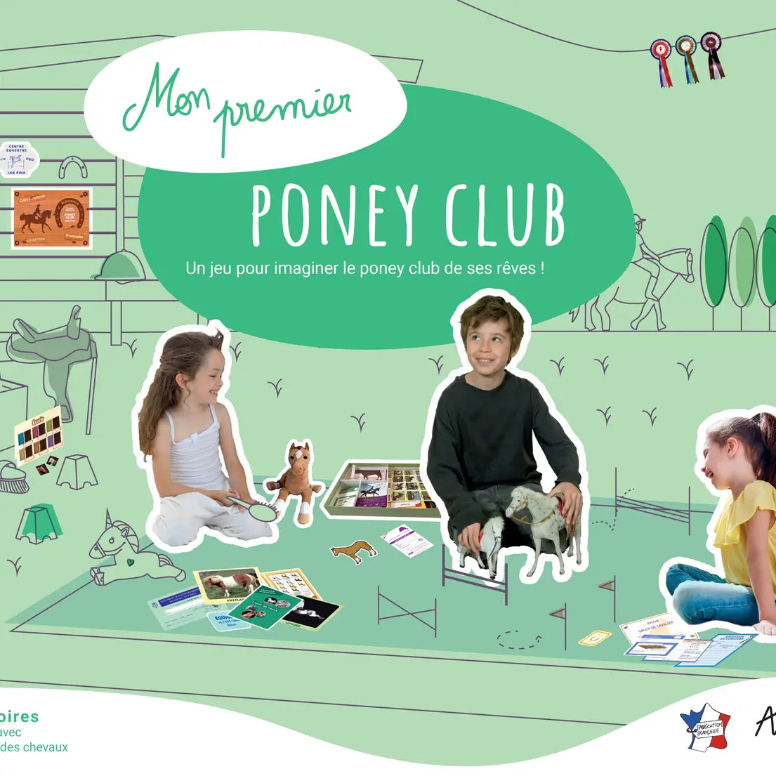 " Mon premier Poney club " jeu d'imitation