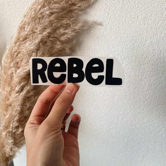 Image à repasser "REBEL"