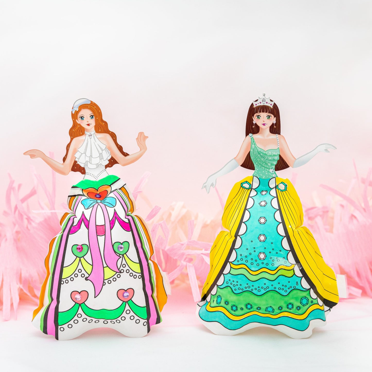 Coloriage gonflable " Princesses "