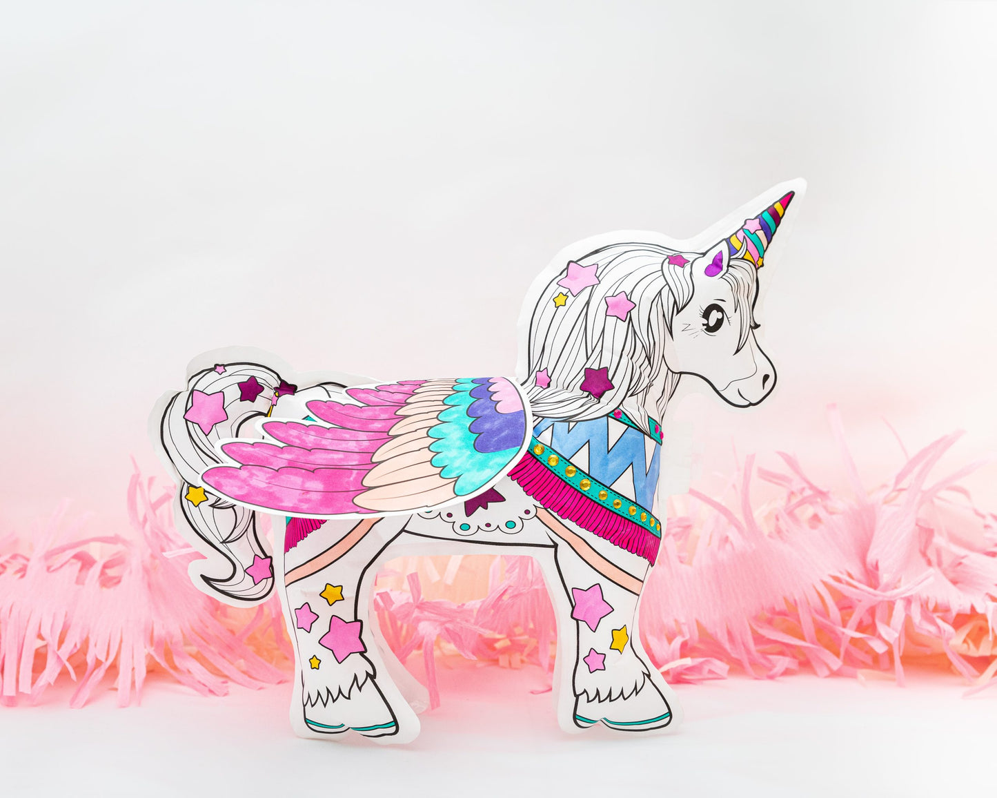 Coloriage gonflable " Licorne "